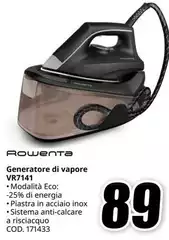 Rowenta - Generatore Di Vapore VR7141 Rowenta - Generatore Di Vapore VR7141