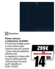 Electrolux - Piano Cottura A Induzione LIL63441 Electrolux - Piano Cottura A Induzione LIL63441
