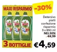 Nelsen - Detersivo Piatti Confezione Risparmio