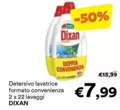 Dixan - Detersivo Lavatrice Formato Convenienza