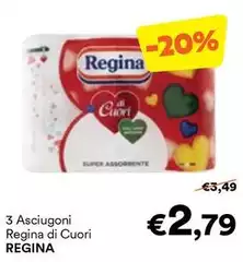 Regina - 3 Asciugoni