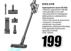 Dreame - Aspirapolvere Senza Fili R20 Dreame - Aspirapolvere Senza Fili R20