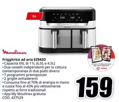Moulinex - Friggitrice Ad Aria E2942D