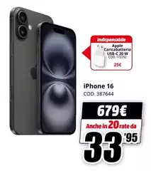 Apple - Iphone 16 Apple - Iphone 16