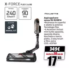 Rowenta - Aspirapolvere Senza Fil RH9B74 Rowenta - Aspirapolvere Senza Fil RH9B74