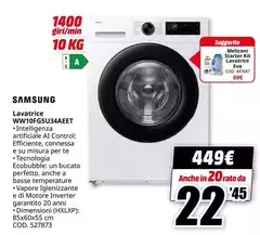 Samsung - Lavatrice WW10GPS4EAET Samsung - Lavatrice WW10GPS4EAET