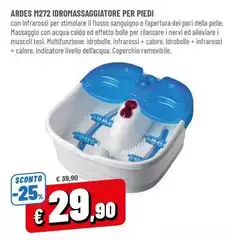 Ardes - M272 Idromassaggiatore Per Piedi
