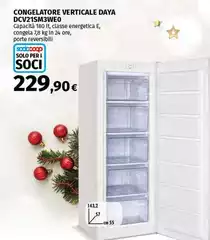 Daya - Congelatore Verticale Dcv21sm3weo Daya - Congelatore Verticale Dcv21sm3weo