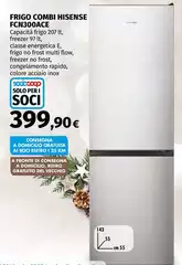 Hisense - Frigo Combi Fcn300ace Hisense - Frigo Combi Fcn300ace