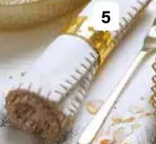 Set 4 Portatovaglioli In Metallo Set 4 Portatovaglioli In Metallo