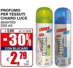 Chiaro Luce - Profumo Per Tessuti
