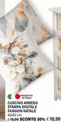 Cuscino Arredo Stampa Digitale Fashion Natale 