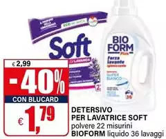 Soft/Bioform - Detersivo Per Lavatrice