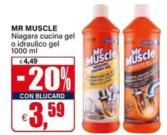 Mr Muscle - Niagara Cucina Gel O Idraulico Gel Mr Muscle - Niagara Cucina Gel O Idraulico Gel