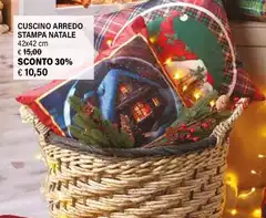 Cuscino Arredo Stampa Natale Cuscino Arredo Stampa Natale