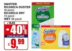 Swiffer - Ricarica Duster/ Ricarica Dry