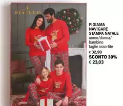 Navigare - Pigiama Stampa Natale Navigare - Pigiama Stampa Natale