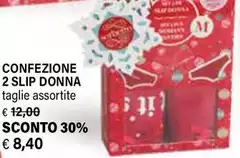 Confezione 2 Slip Donna Confezione 2 Slip Donna