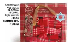 Confezione Vestaglia Da Donna In Coral Confezione Vestaglia Da Donna In Coral