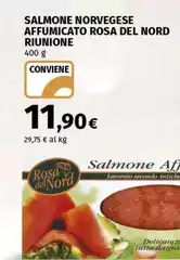 Riunione - Salmone Norvegese Affumicato Rosa Del Nord Riunione - Salmone Norvegese Affumicato Rosa Del Nord