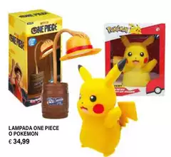 Lampada One Piece O Pokemon Pokémon Lampada One Piece O Pokemon Pokémon