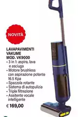 Vakume - Lavapavimenti Mod. VK9000 Vakume - Lavapavimenti Mod. VK9000