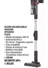 Hoover - Scopa Ricaricabile HFG10HX Flexi