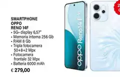 Oppo - Smartphone Reno 14F