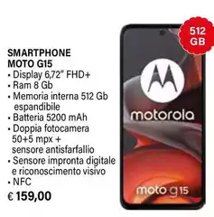 Motorola - Smartphone Moto G15 Motorola - Smartphone Moto G15
