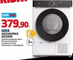 Daya - Asciugatrice DSTD9PE Daya - Asciugatrice DSTD9PE