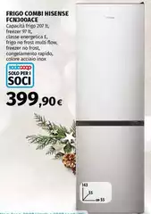 Hisense - Frigo Combi Fcn300ace Hisense - Frigo Combi Fcn300ace