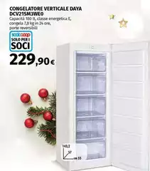 Daya - Congelatore Verticale Dcv21sm3weo Daya - Congelatore Verticale Dcv21sm3weo