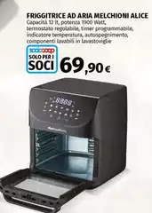 Melchioni - Friggitrice Ad Aria Melchioni - Friggitrice Ad Aria