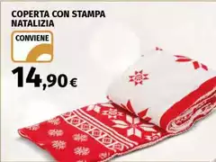 Coperta Con Stampa Natalizia Coperta Con Stampa Natalizia
