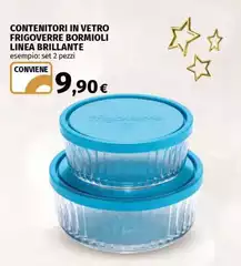Frigoverre - Contenitori In Vetro Bormioli Linea Brillante Frigoverre - Contenitori In Vetro Bormioli Linea Brillante