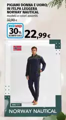 Leggera - Pigiami Donna E Uomo/In Felpa Norway Leggera - Pigiami Donna E Uomo/In Felpa Norway