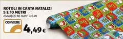 Rotoli In Carta Natalizi 5 E 10 Metri Rotoli In Carta Natalizi 5 E 10 Metri