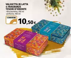 Tesori d’oriente - Valigetta In Latta 4 Fragranze Tesori d’oriente - Valigetta In Latta 4 Fragranze