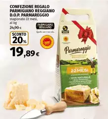 Parmareggio - Confezione Regalo Parmigiano Reggiano D.O.P. Parmareggio - Confezione Regalo Parmigiano Reggiano D.O.P.