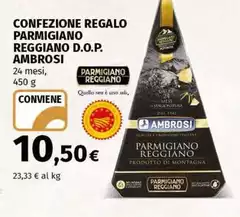 Ambrosi - Confezione Regalo Parmigiano Reggiano D.O.P. Ambrosi - Confezione Regalo Parmigiano Reggiano D.O.P.