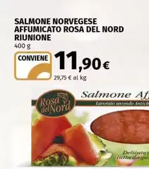 Riunione - Salmone Norvegese Affumicato Rosa Del Nord Riunione - Salmone Norvegese Affumicato Rosa Del Nord