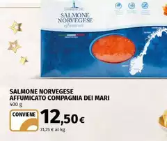 Compagnia dei mari - Salmone Norvegese Affumicato Compagnia dei mari - Salmone Norvegese Affumicato