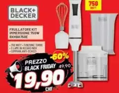 Black & Decker - Frullatore Kit Immersione