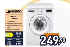 Smeg - Lavatrice LBW631T Smeg - Lavatrice LBW631T