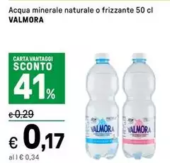 Valmora - Acqua Minerale Naturale O Frizzante Valmora - Acqua Minerale Naturale O Frizzante