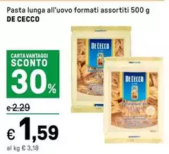 De Cecco - Pasta Lunga All'Uovo