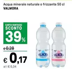 Valmora - Acqua Minerale Naturale O Frizzante Valmora - Acqua Minerale Naturale O Frizzante