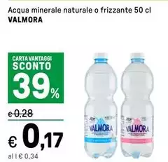 Valmora - Acqua Minerale Naturale O Frizzante Valmora - Acqua Minerale Naturale O Frizzante