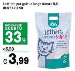 Best Friend - Lettiera Per Gatti A Lunga Durata Best Friend - Lettiera Per Gatti A Lunga Durata