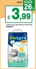 Biokat'S - Lettiera Per Gatti Bianco Fresh Biokat'S - Lettiera Per Gatti Bianco Fresh